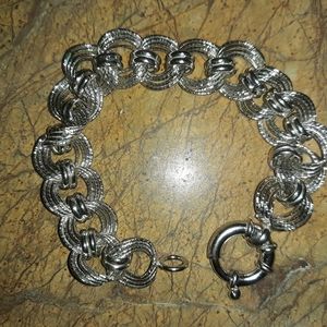 Women's 7 Inch Sterling Silver Bracelet